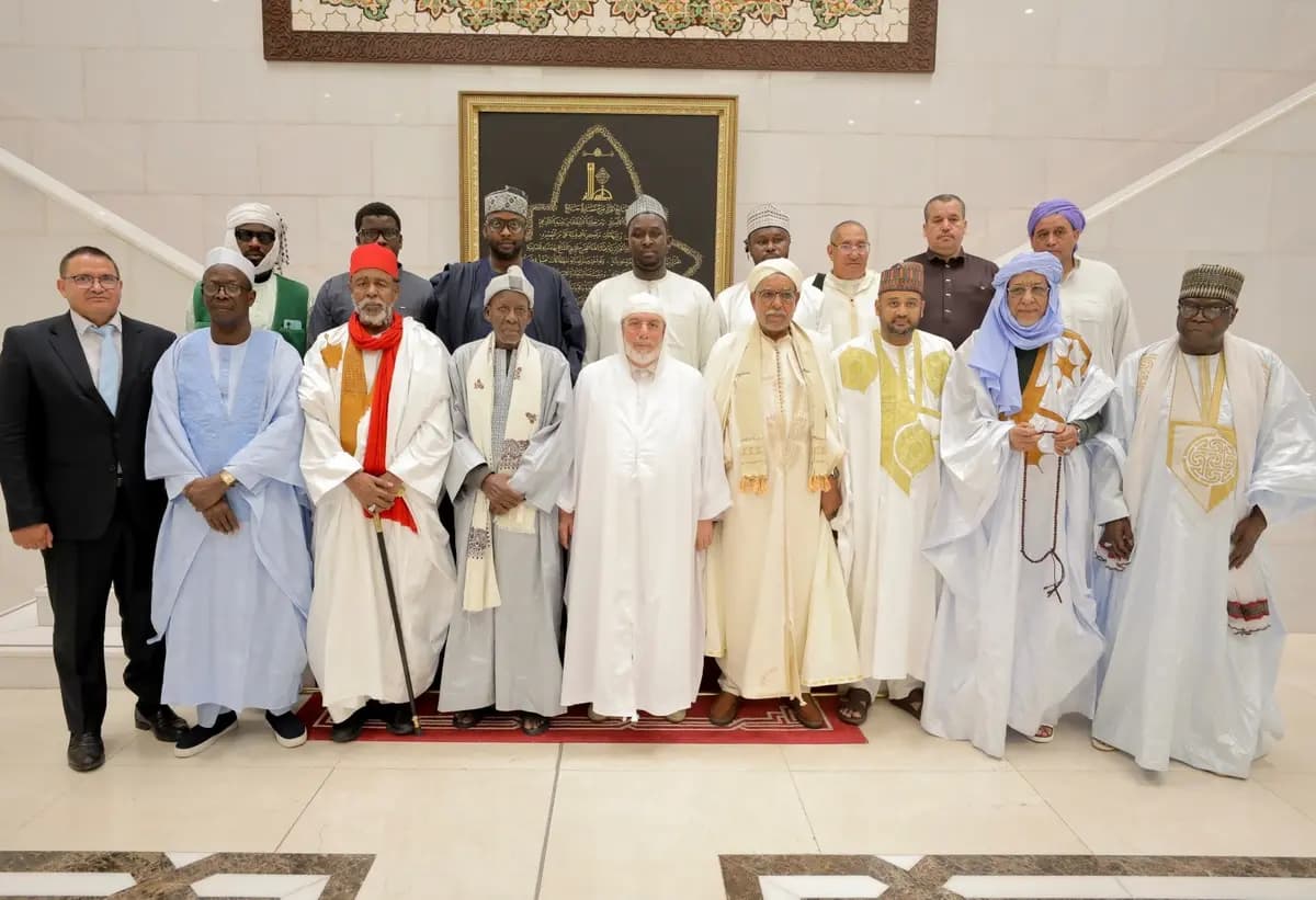 Le recteur de Djamaâ El-Djazaïr reçoit le Khalife général de la Fayda Tidjania au Sénégal