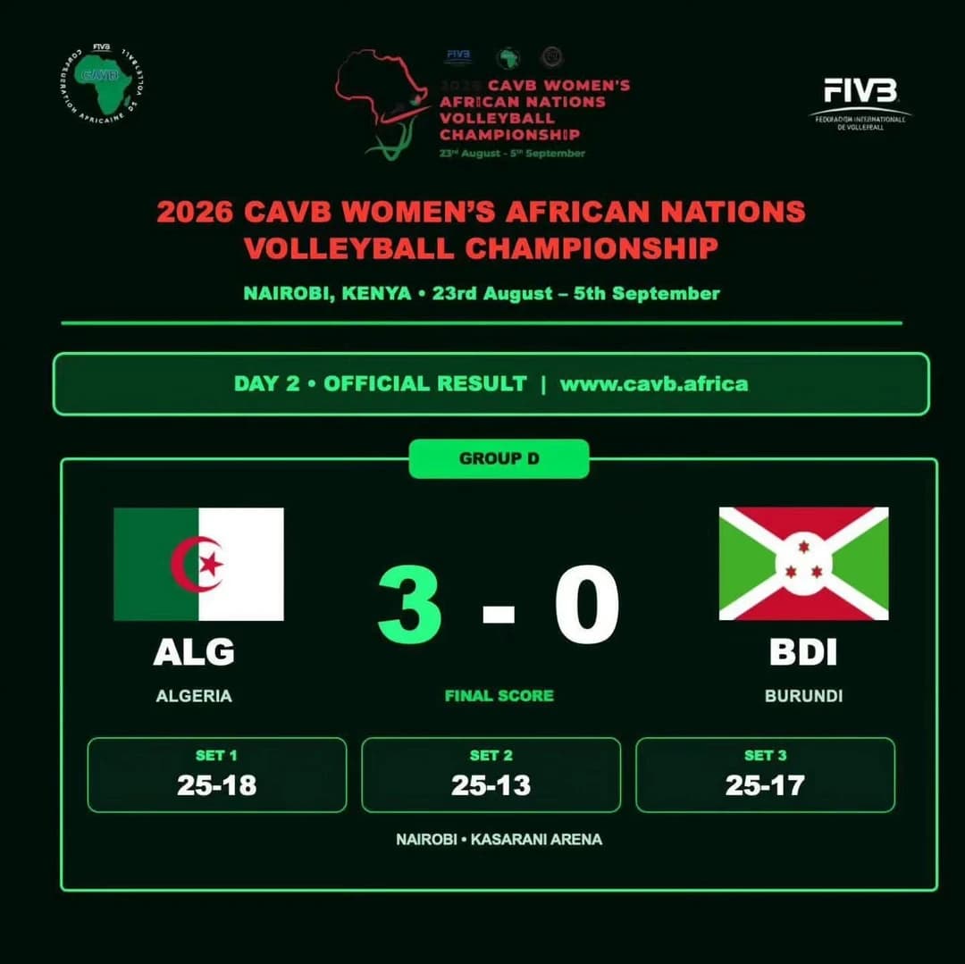 Volley / Championnat d'Afrique féminin 2026