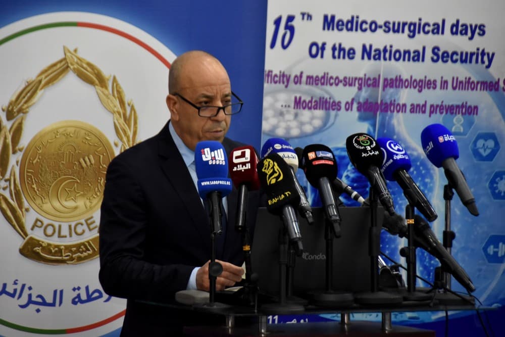 Ouverture à Alger des 15e Journées médico-chirurgicales de la Sûreté nationale