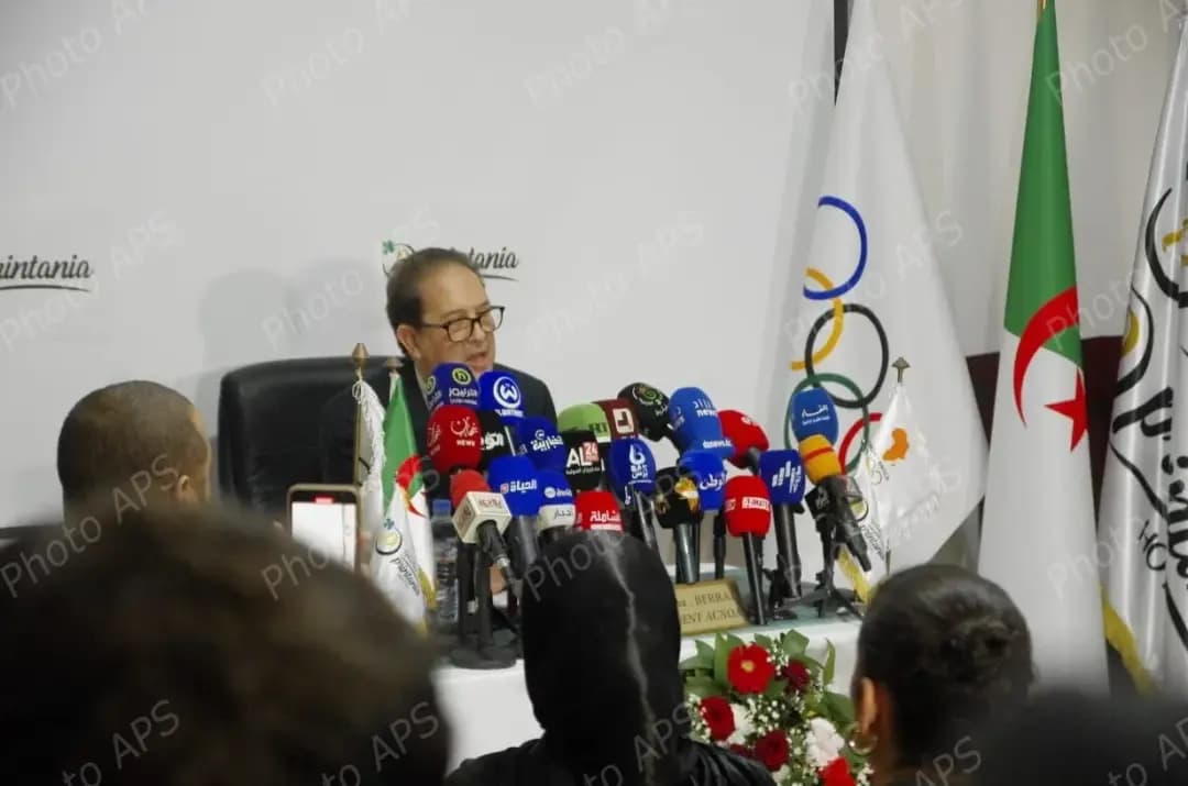 Berraf annonce depuis Alger, une dynamique sportive internationale et des partenariats stratégiques