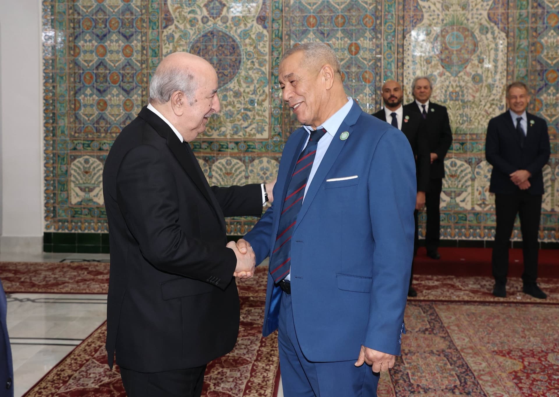 Le président de la République reçoit une délégation de la FIFA