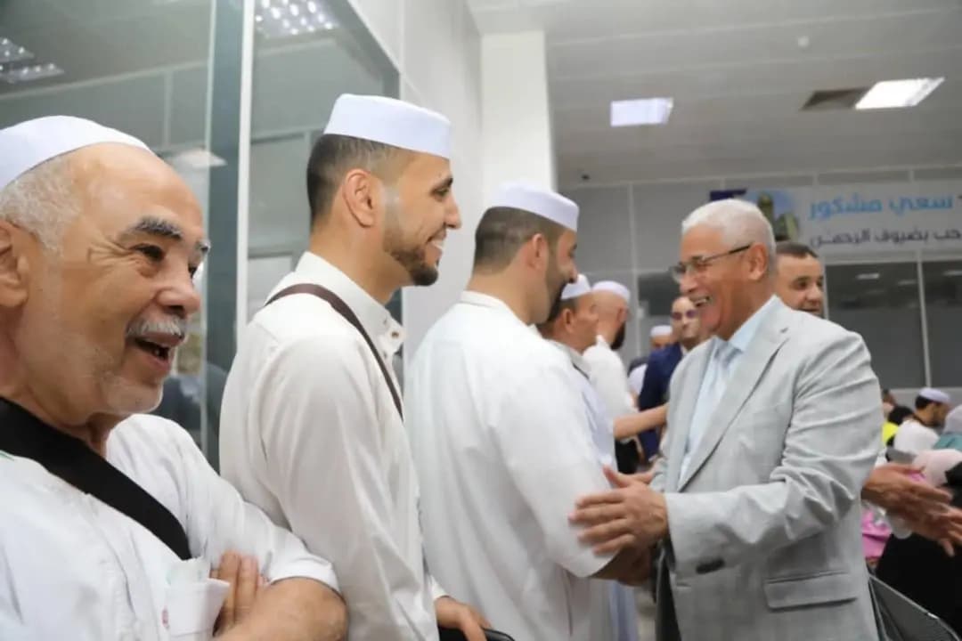 Départ du premier contingent de pèlerins de l'aéroport de Ghardaia vers les Lieux saints