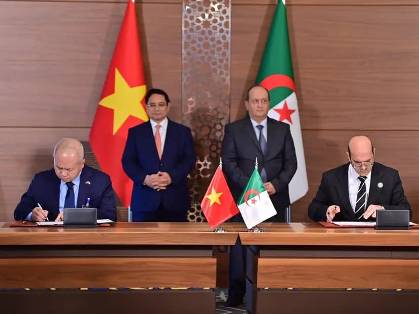 Signature à Alger d'accords et de mémorandums d'entente dans plusieurs secteurs
