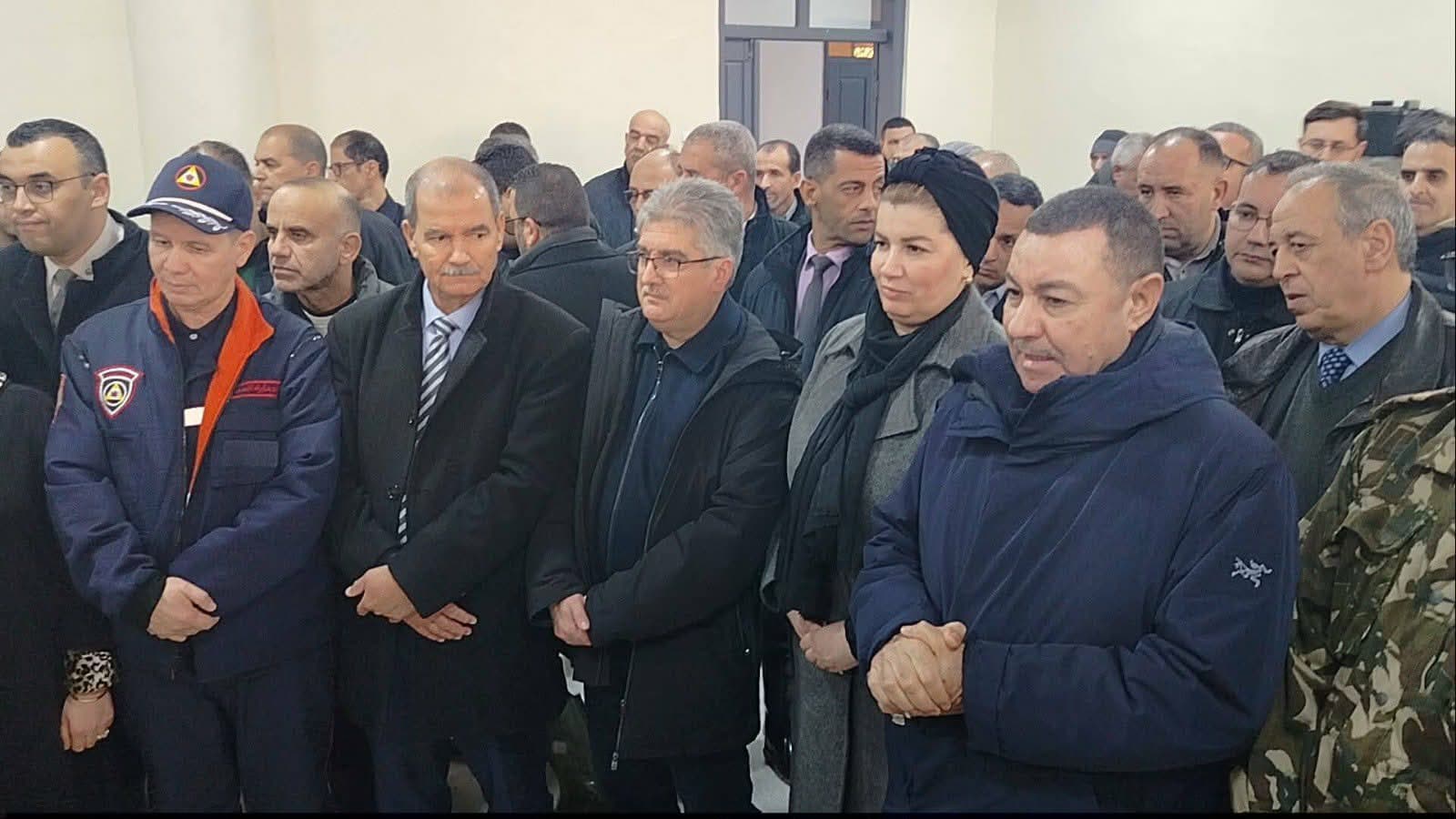 Sayoud inspecte les dégâts occasionnés par les récentes intempéries