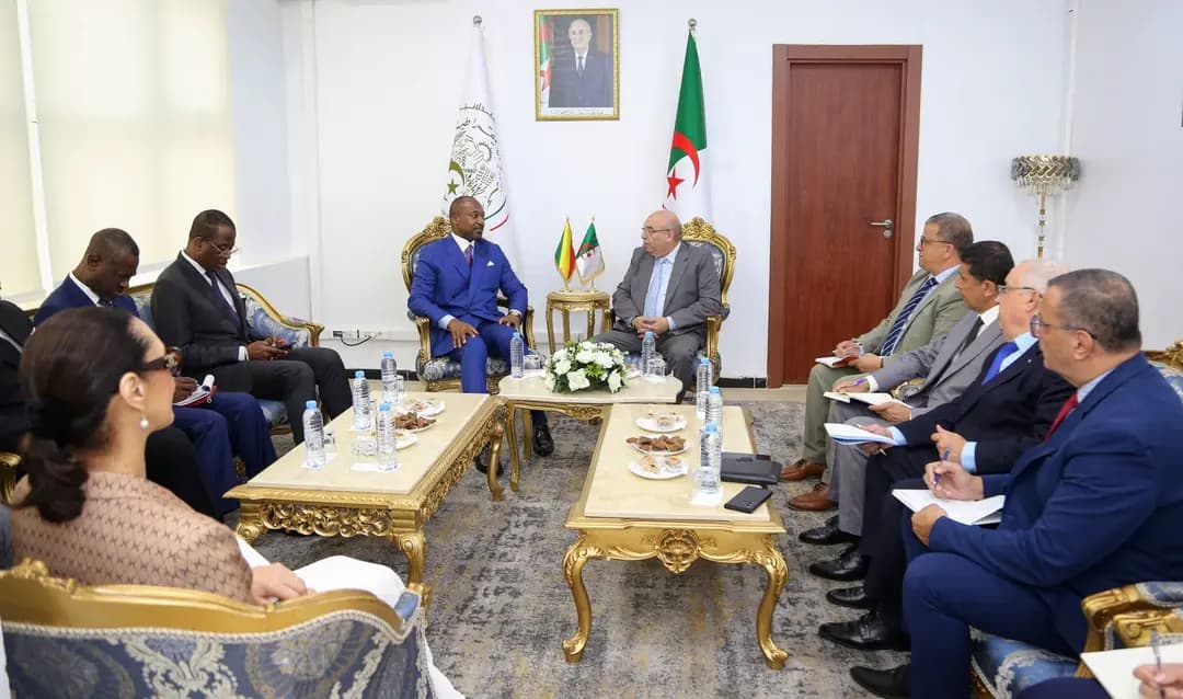 Kouidri examine avec le ministre congolais de la Coopération les opportunités de partenariat