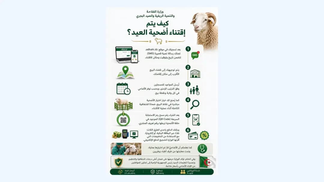 Les modalités d'acquisition des moutons via la plateforme numérique fixées