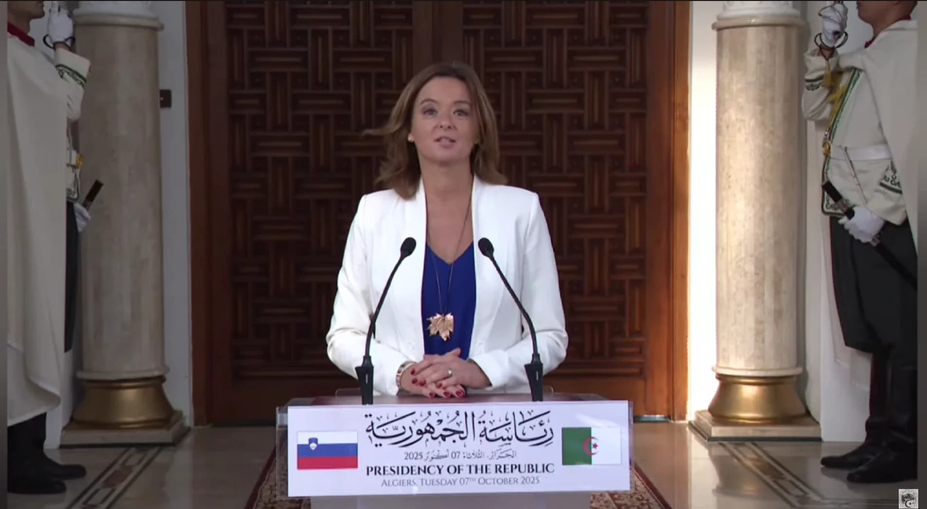 La coopération politique et économique entre l'Algérie et la Slovénie se développe rapidement