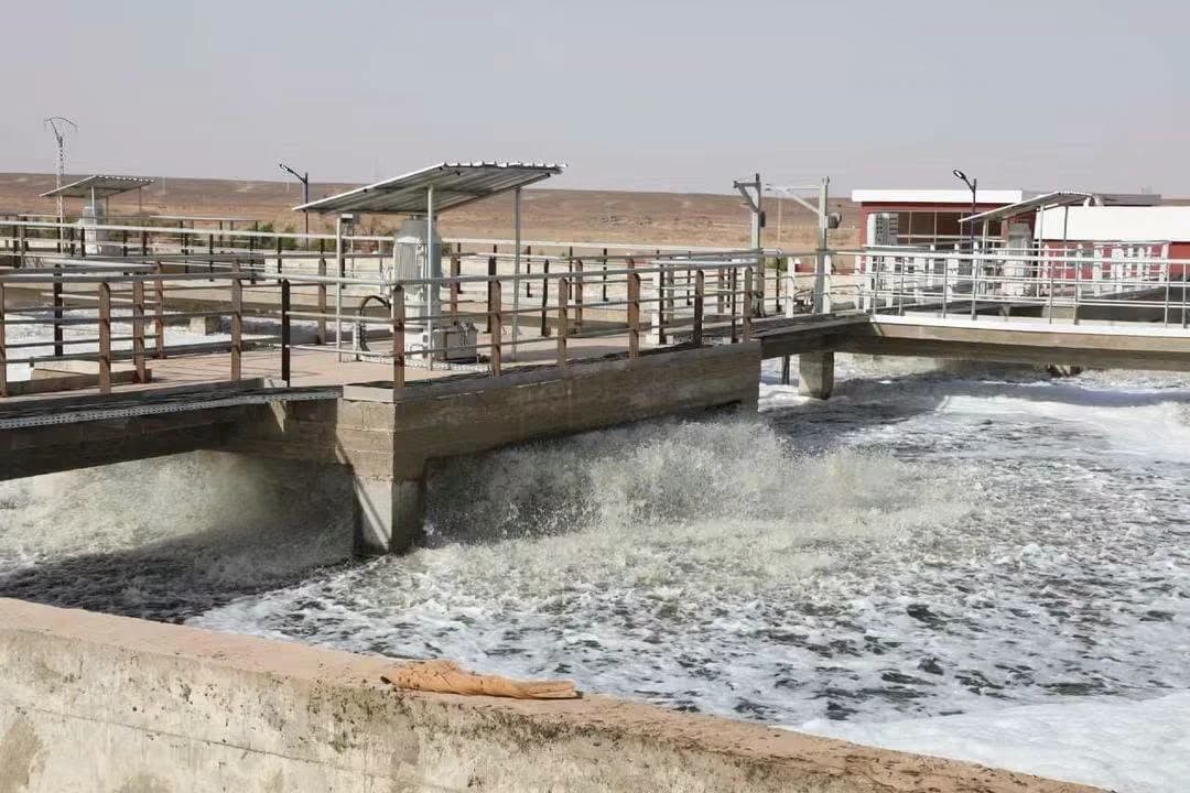 Bouzegza inaugure une nouvelle station de traitement et d'épuration des eaux usées