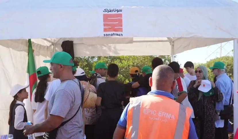 Sonatrach participe à la campagne nationale de plantation d'un million d'arbustes