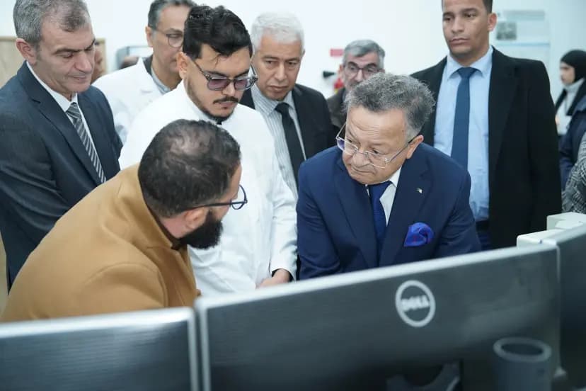 Baddari inaugure une entreprise de traitement des déchets industriels liquides