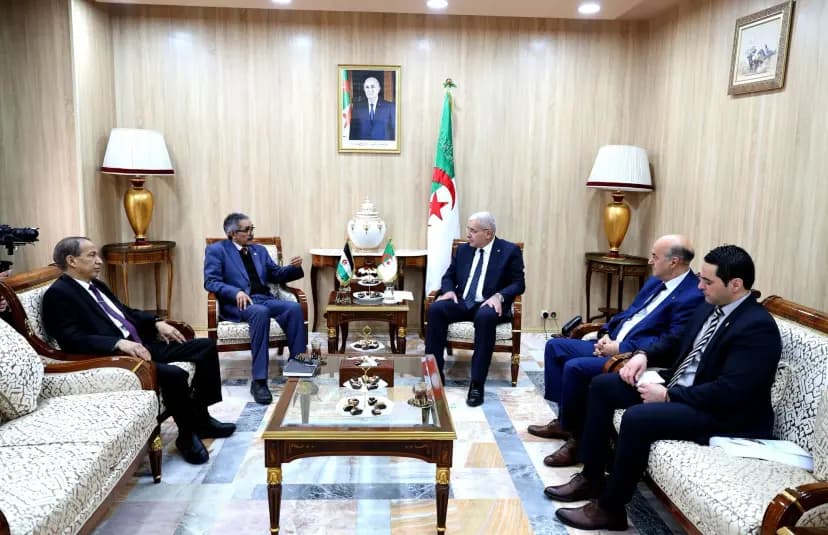 Boughali reçoit l'ambassadeur sahraoui en Algérie