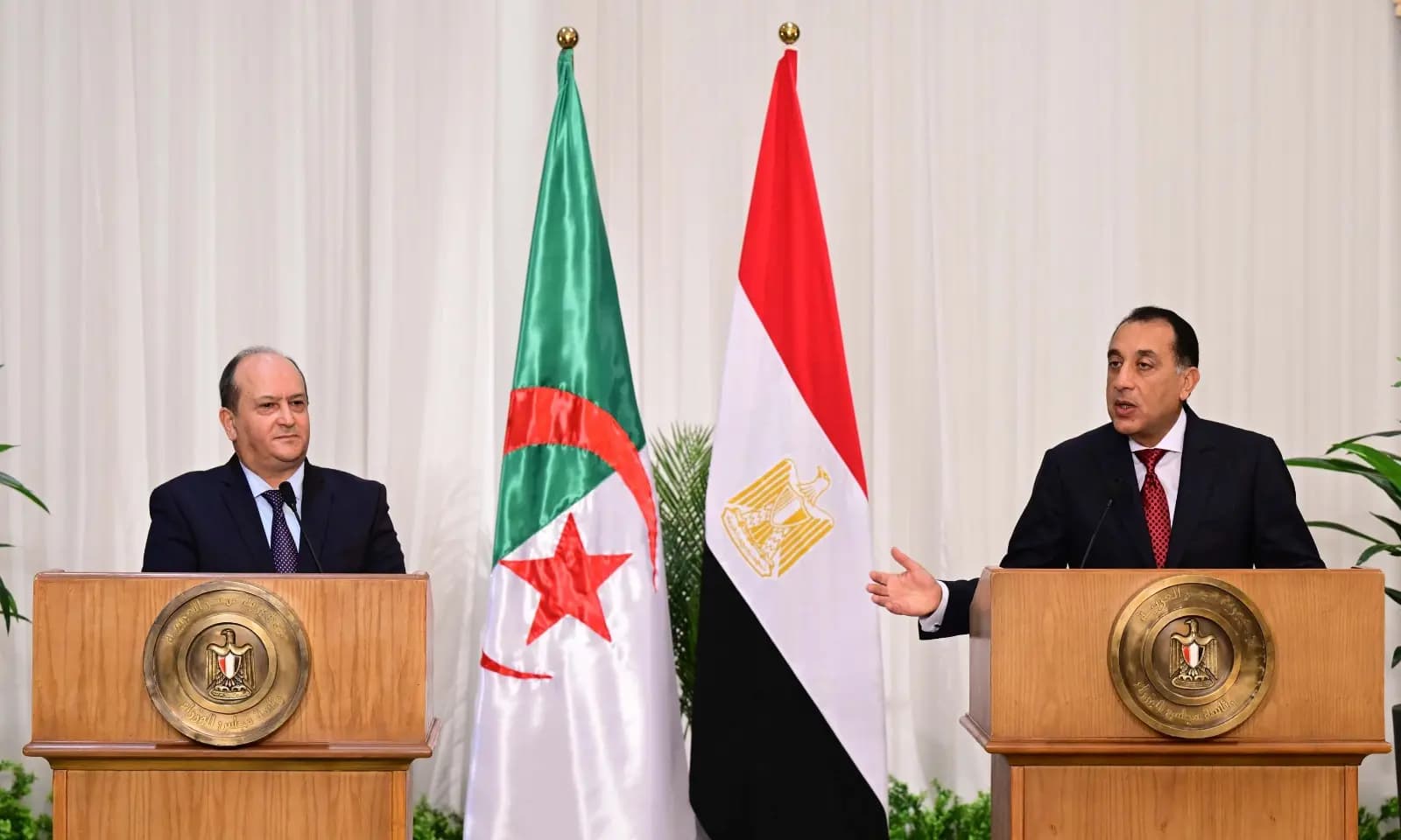 Premier ministre égyptien : porter le volume des échanges commerciaux entre l'Algérie et l'Egypte à 5 milliards USD