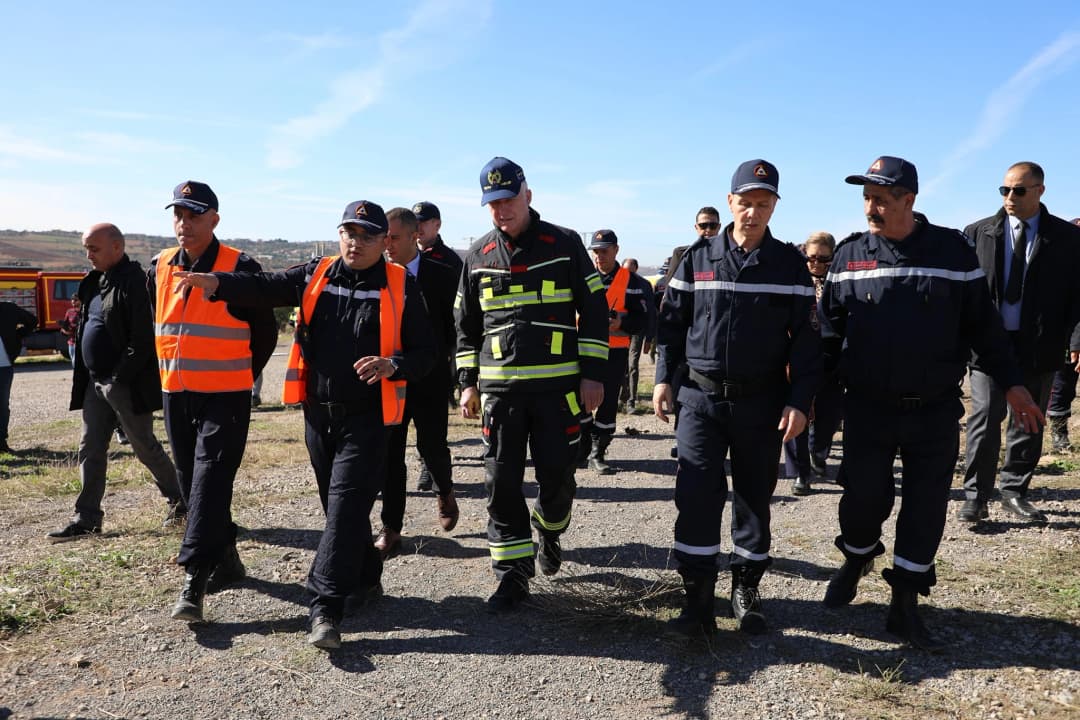 Bourelaf supervise à Bouira un exercice de simulation d’un séisme de grande intensité