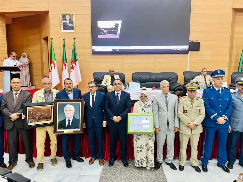 El Tarf commémore le 13ème anniversaire de la mort du défunt président et moudjahid Chadli Bendjedid