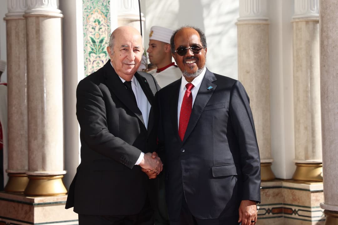 La visite du président somalien en Algérie traduit la volonté commune de renforcer la coopération bilatérale