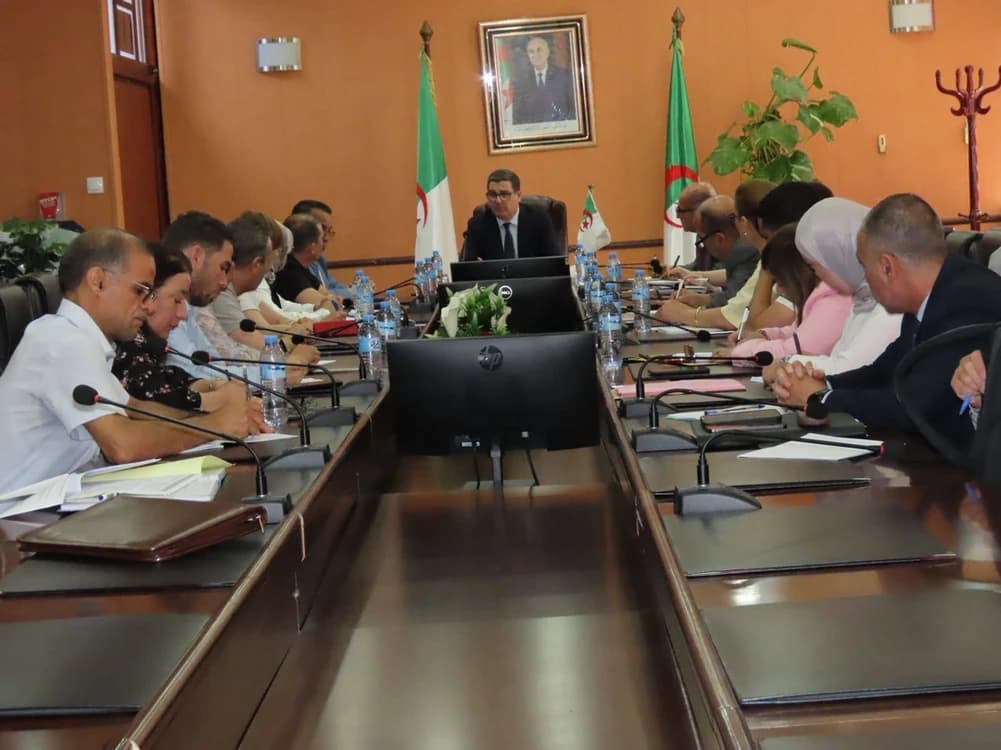 Réunion consacrée à l'amélioration de la gestion du service public du secteur