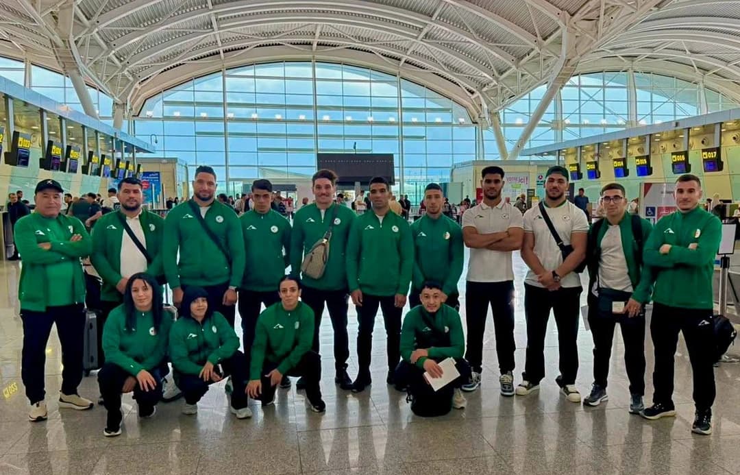 La sélection algérienne de lutte en stage à Kazakhstan