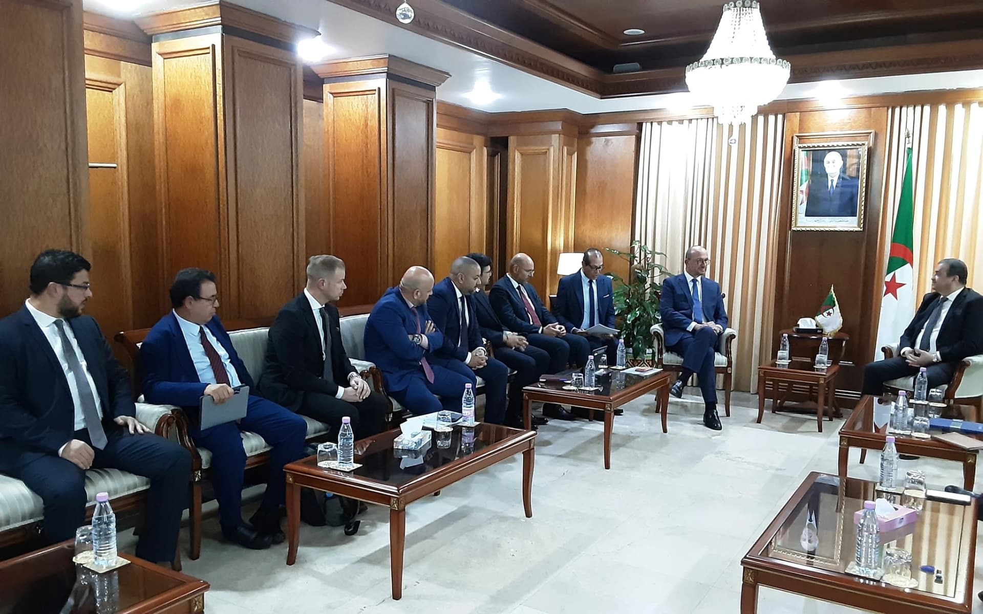 Arkab reçoit une délégation de la société allemande "Siemens Energy"