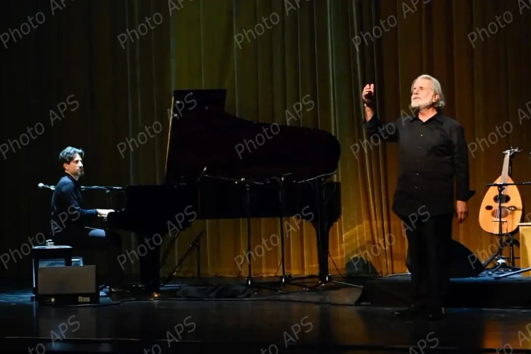 Marcel Khalifa anime une soirée artistique à l'Opéra d'Alger