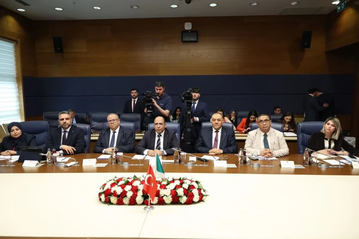 Intense activité de la délégation du Groupe d'amitié parlementaire Algérie-Turquie au siège de la Grande Assemblée nationale de Turquie