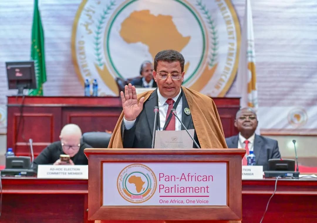 Mon élection constitue "la victoire d'une volonté africaine unie"