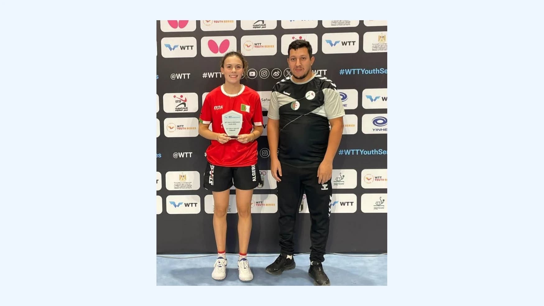 L'Algérienne Tania Morice sacrée vice-championne en Egypte