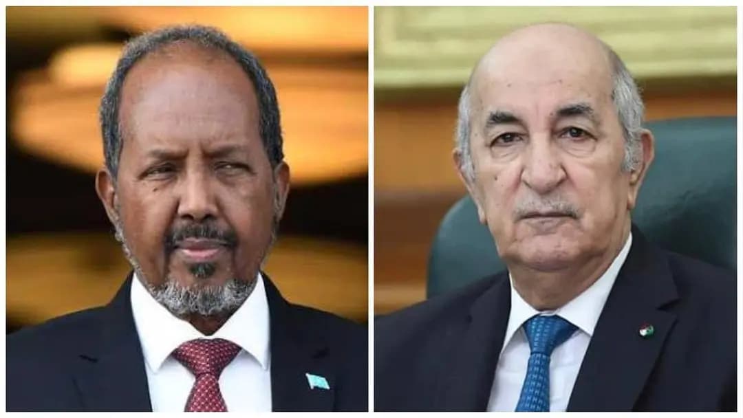 Le Président somalien en visite officielle en Algérie