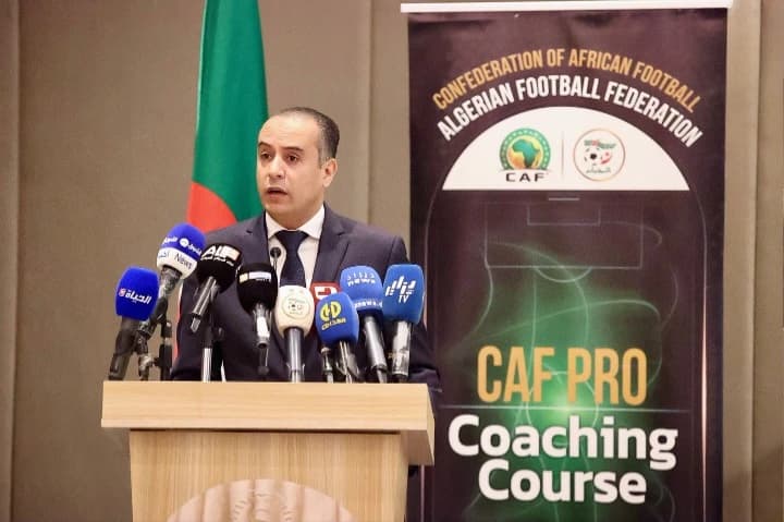 Le président de la FAF lance la 2e promotion de la licence CAF PRO à Alger