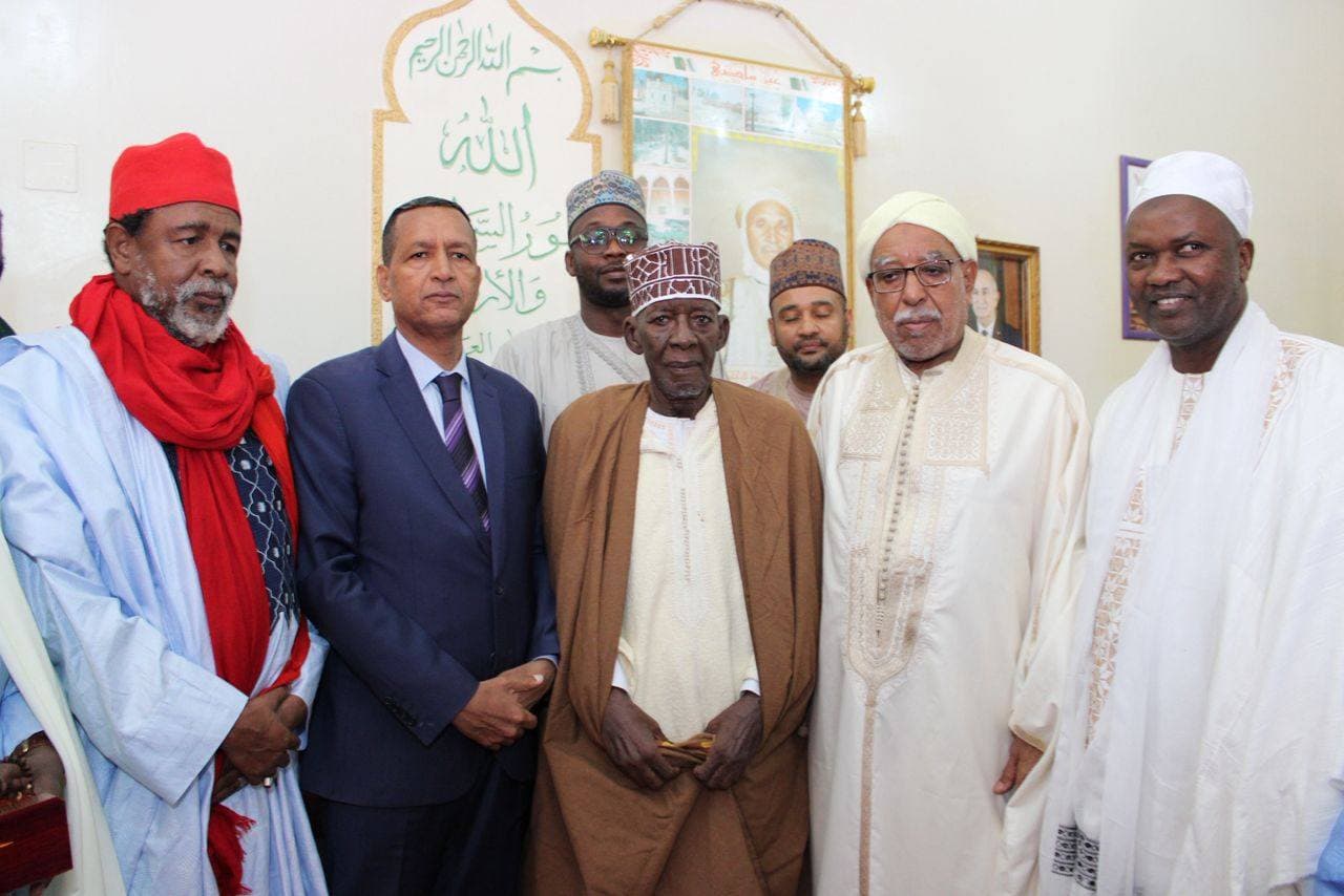 Laghouat: Le calife général de la Faidha Tidjania du Sénégal en visite au siège du califat général de la Tidjania à Ain-Madhi