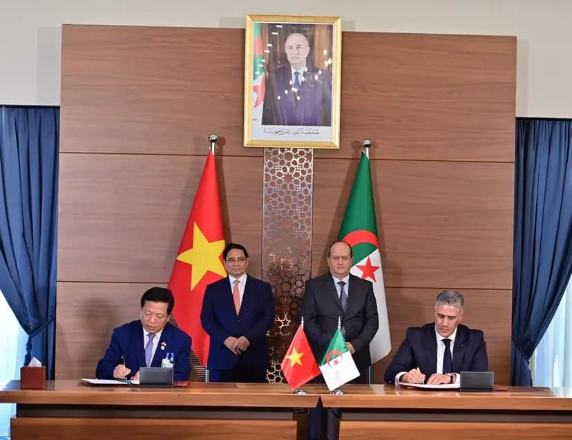 Signature à Alger d'accords et de mémorandums d'entente dans plusieurs secteurs