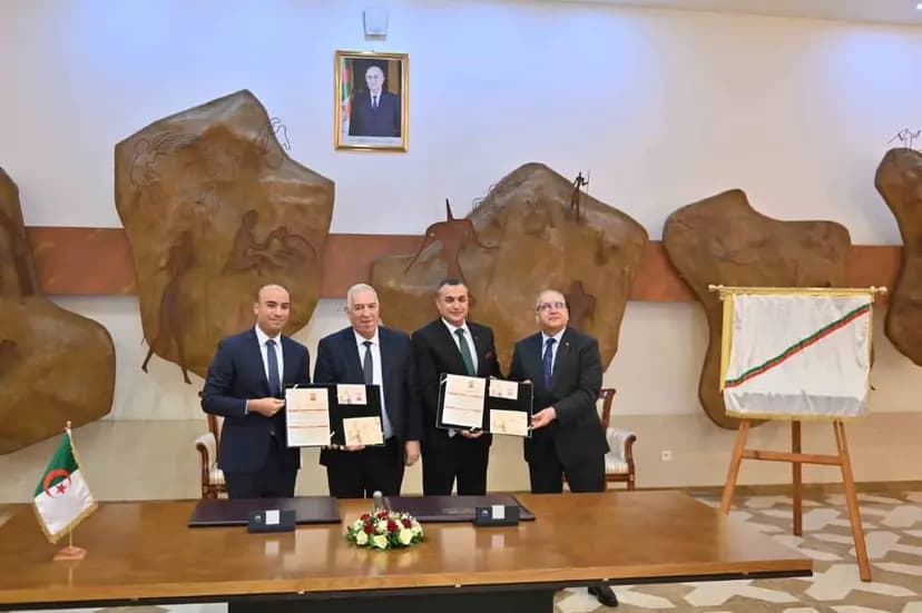 Chaib préside la cérémonie de lancement d'un timbre-poste commémorant la Journée nationale de l'émigration