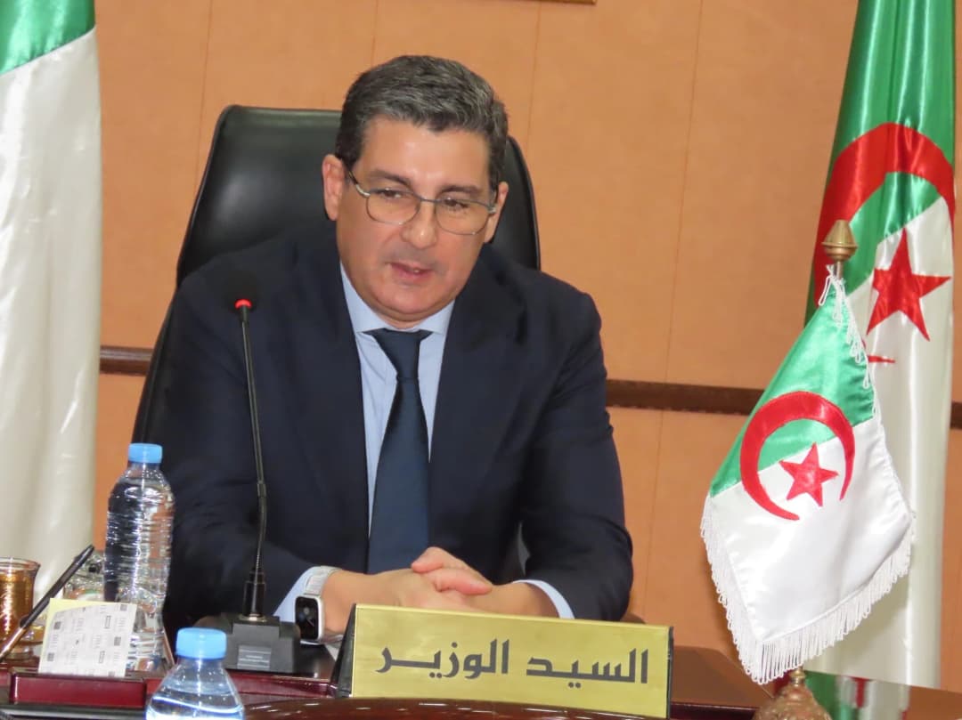 Le ministre de la Santé, M. Mohamed Seddik Ait Messaoudene