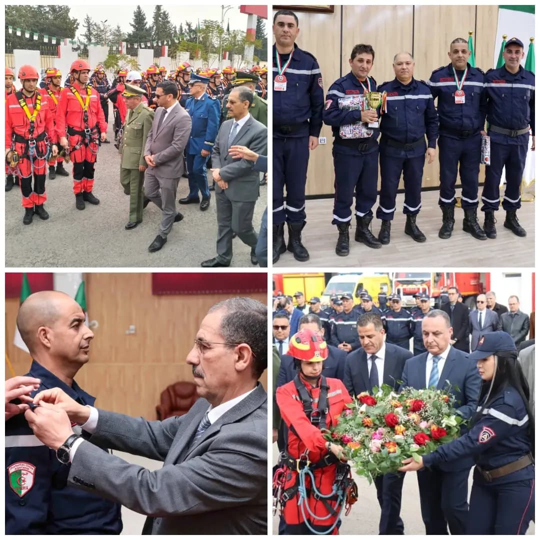 Célébration de la Journée mondiale de la Protection civile dans les wilayas du centre