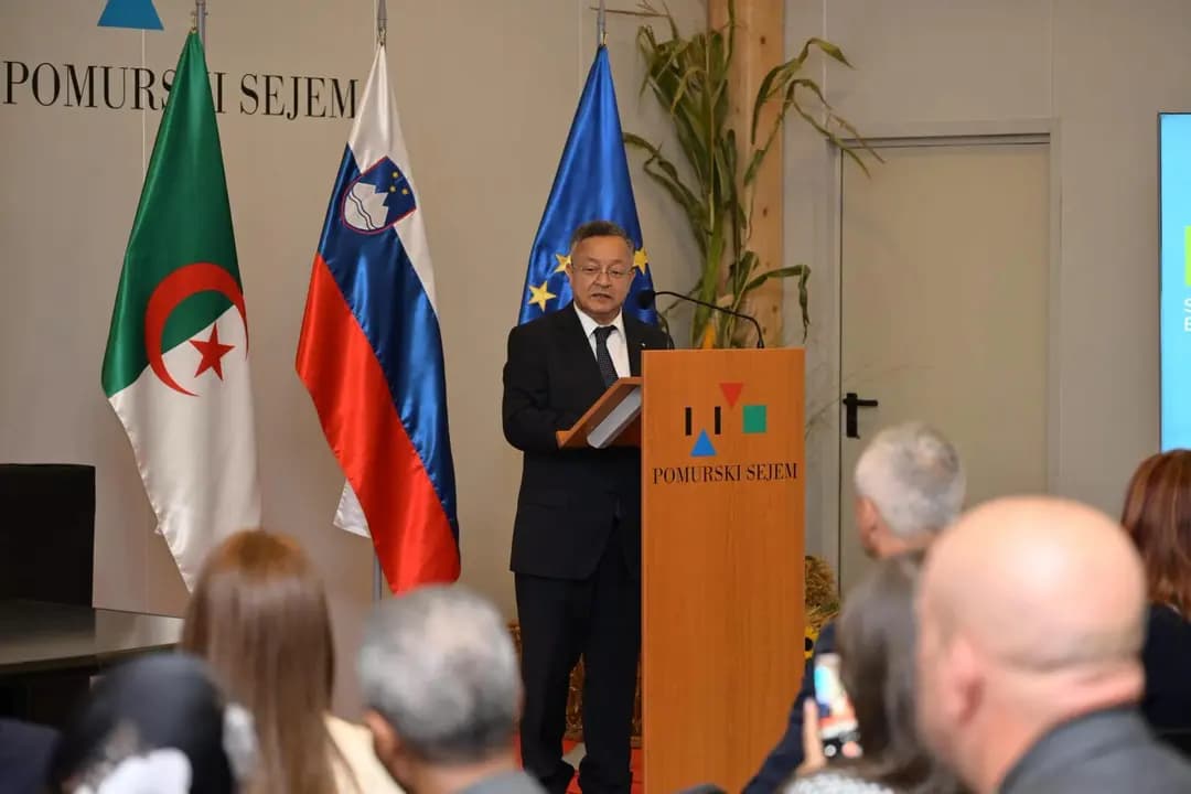 Baddari copréside avec le ministre slovène de l’Agriculture l’ouverture officielle du Forum d’affaires algéro-slovène