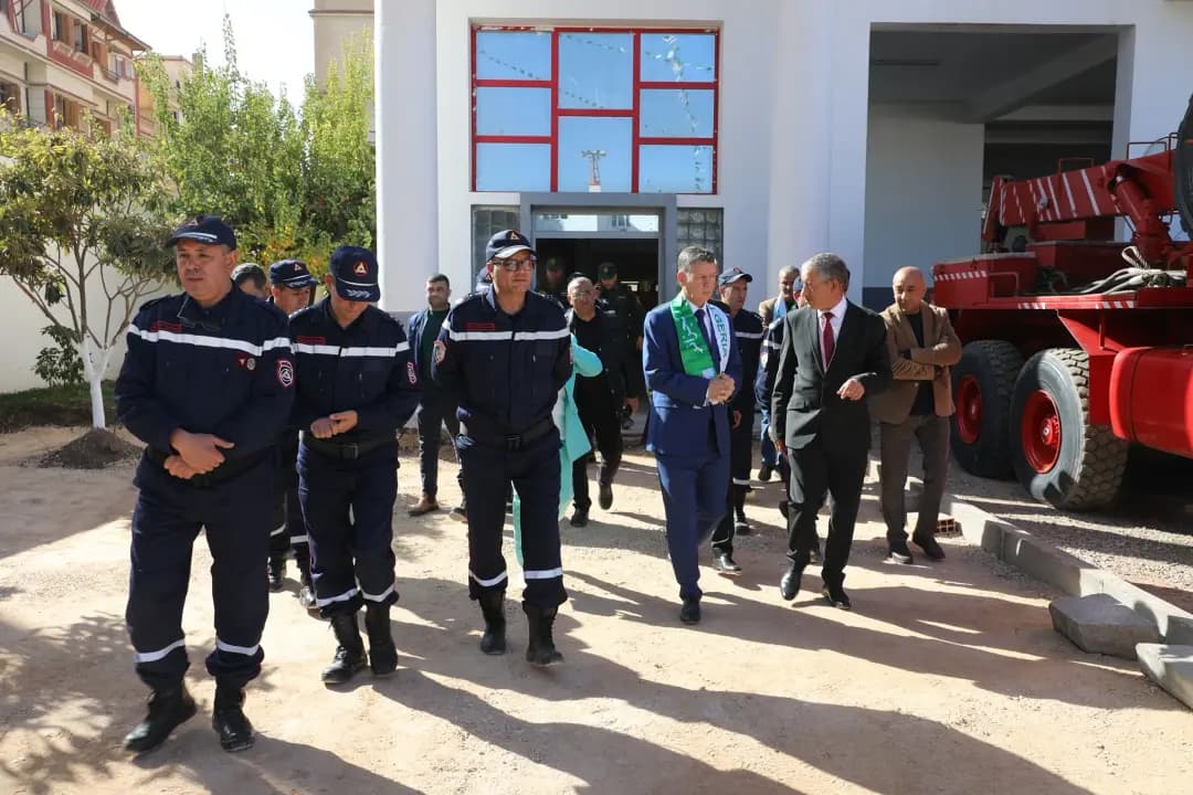 Sétif : le DG de la Protection civile s’enquiert de l’état de disponibilité des unités du secteur