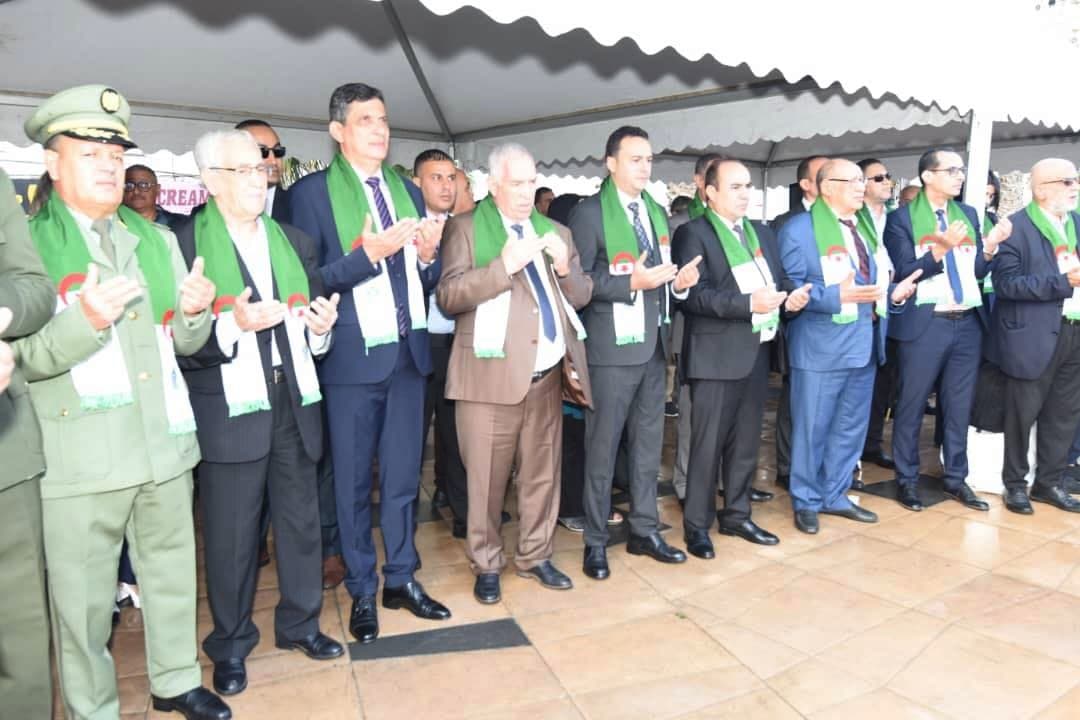 Le ministre des Moudjahidine préside la cérémonie de levée des couleurs nationales à Alger