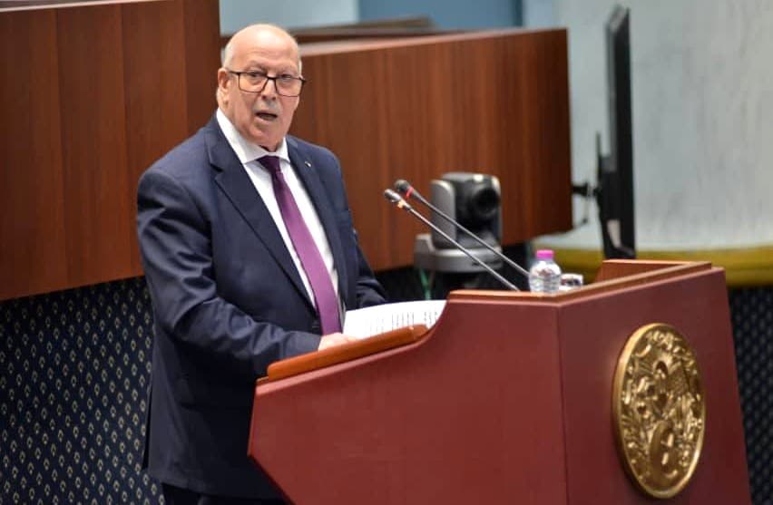 Le ministre de l'Industrie, Yahia Bachir