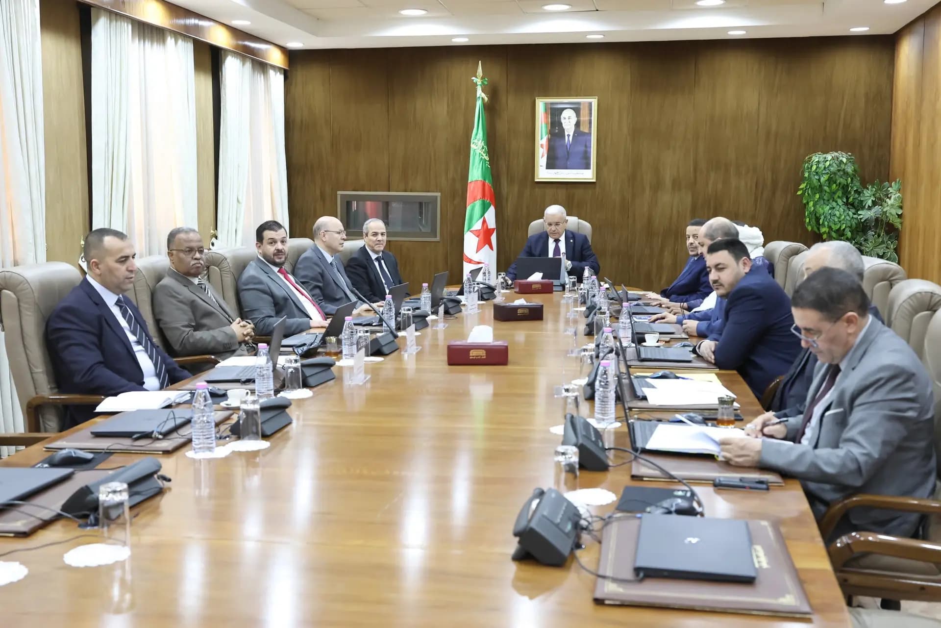 M. Boughali préside une réunion du bureau de l'APN