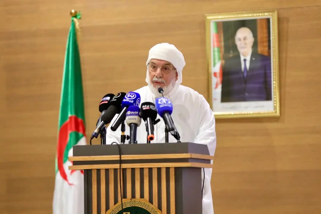 Cérémonie de recueillement à la mémoire du défunt Cheikh de la Zaouïa Tidjania de Témacine Sidi Mohamed Laid Tidjani