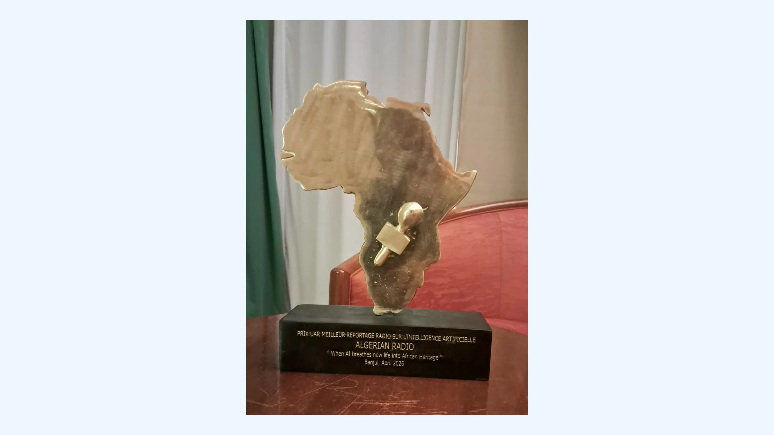La Radio Algérienne remporte le prix africain du meilleur reportage ...