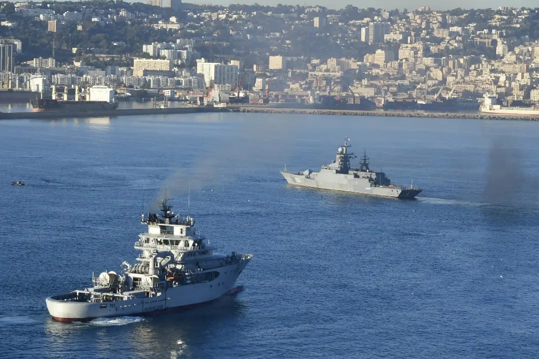 Алжир и Россия укрепляют военно-морское сотрудничество: корвет «БОЙКИИ» Балтийского флота пришвартовался в Алжире