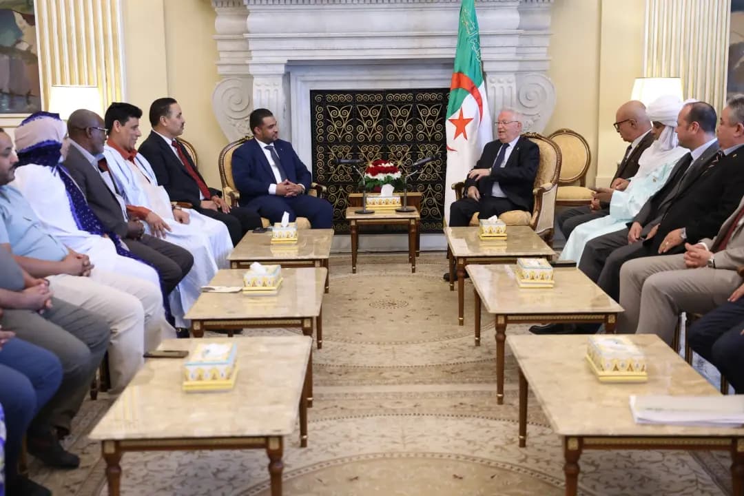 Насри принял делегацию Провинциальной народной ассамблеи Тиндуфа