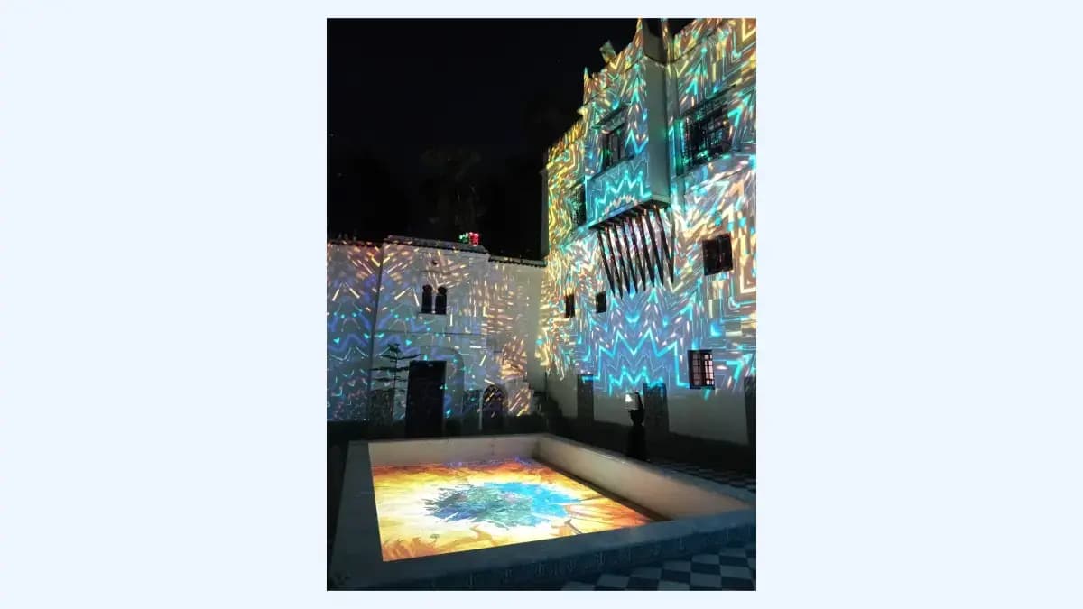 Открытие фестиваля Mapping Festival Algeria в Музее Бардо в Алжире