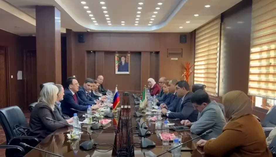 Алжиро-российский экономический форум : техническая встреча по содействию торговым обменам