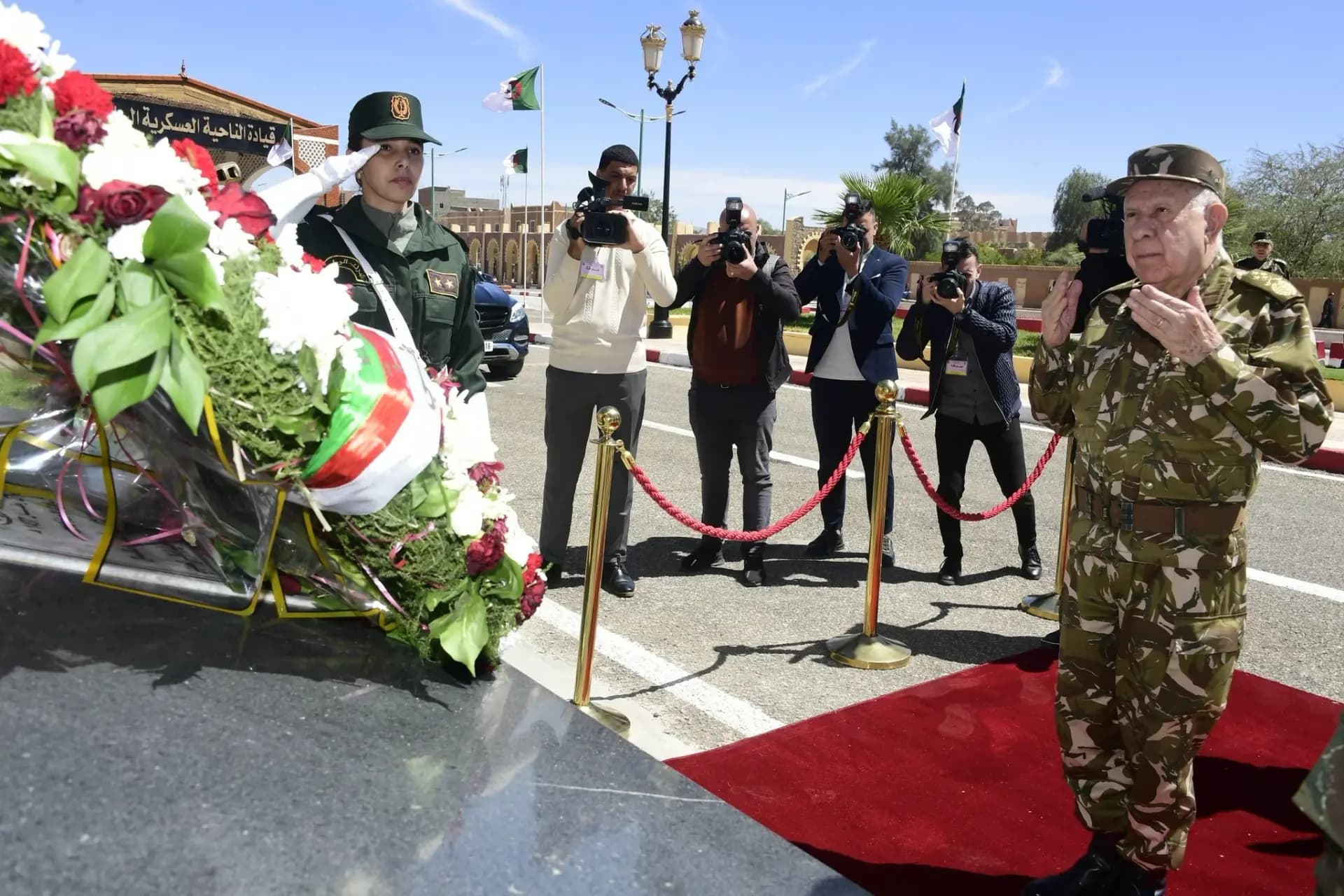 Генерал армии Саид Шанегриха с рабочим визитом и инспекцией в 6-м военном округе