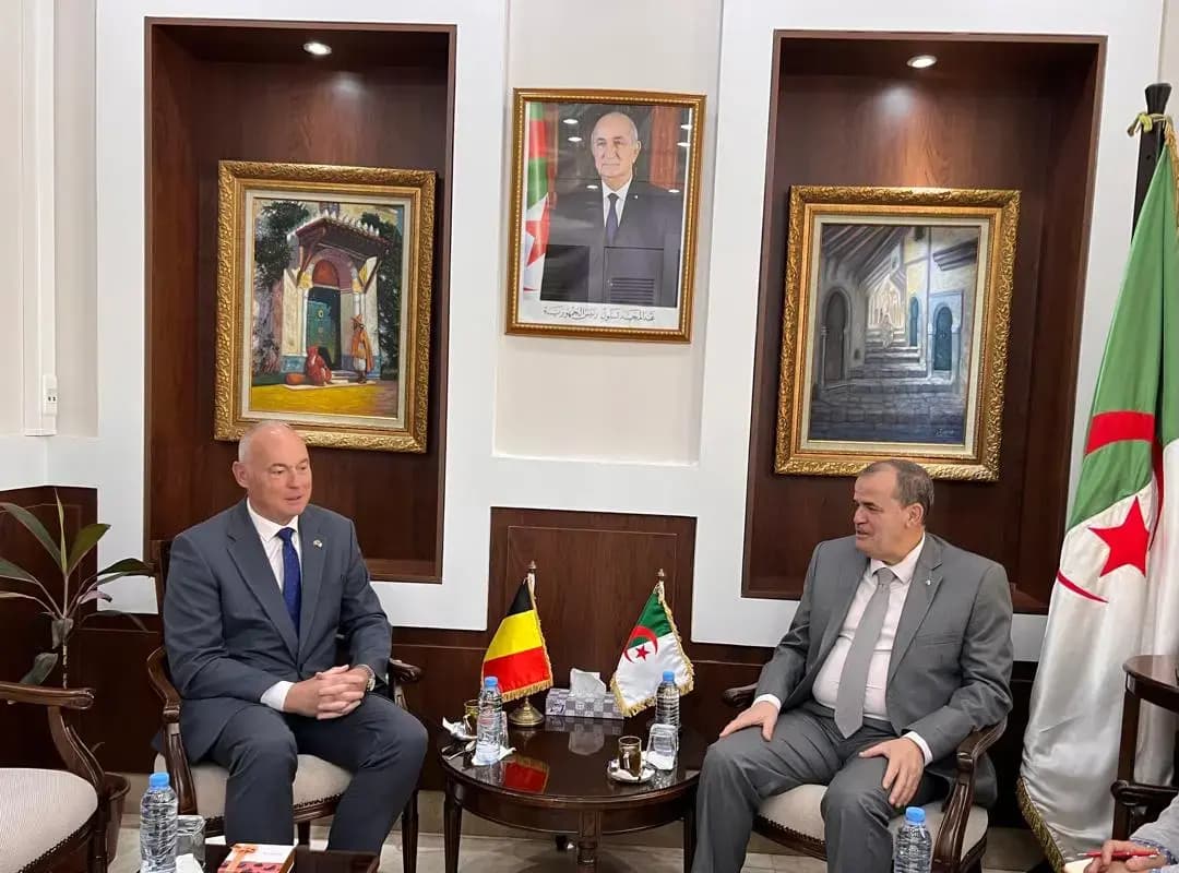 Резиг провел переговоры с послом Бельгии о расширении экономического и торгового сотрудничества