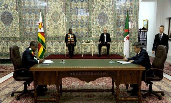 и президент Зимбабве 