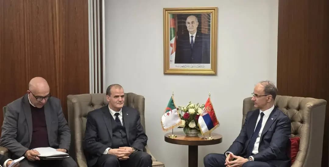 Обсуждение путей укрепления торгового сотрудничества между Алжиром и Сербией