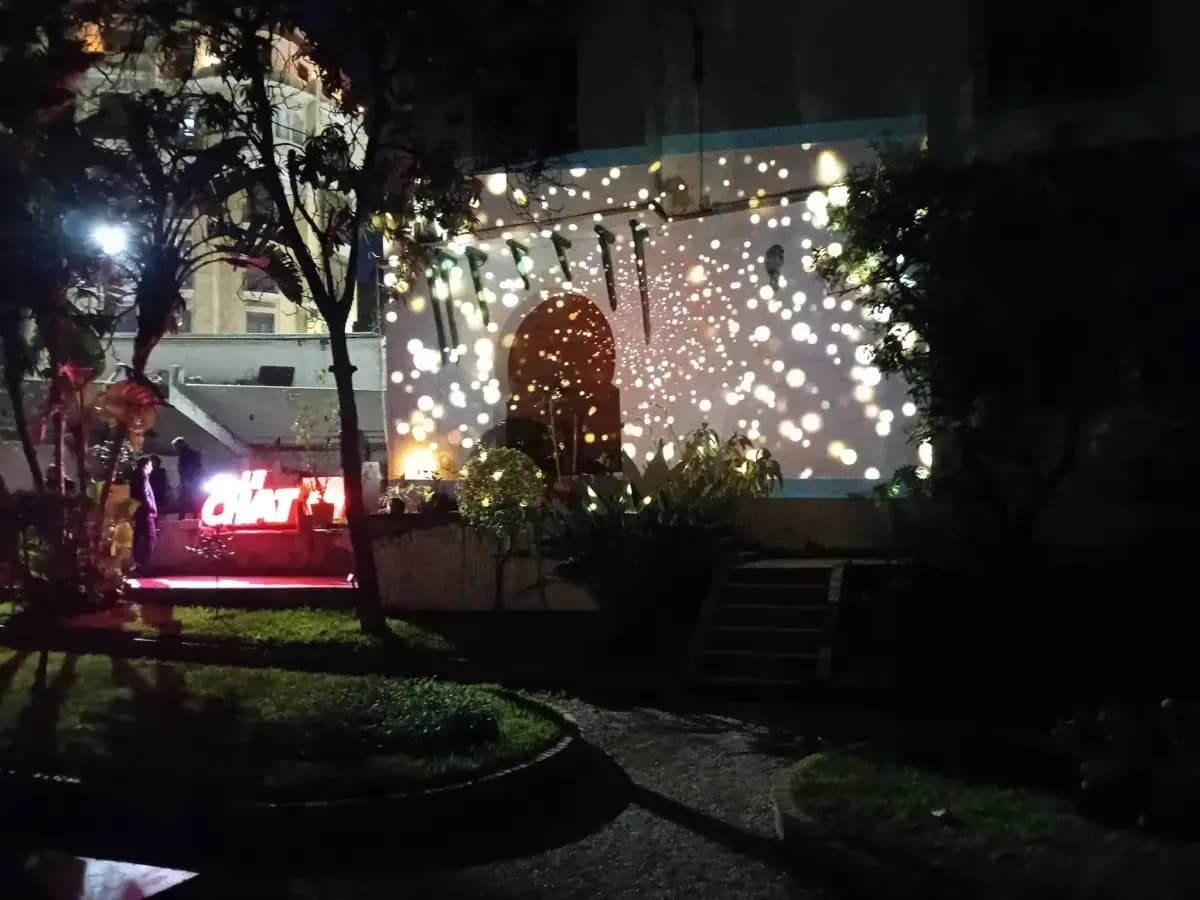 Открытие фестиваля Mapping Festival Algeria в Музее Бардо в Алжире