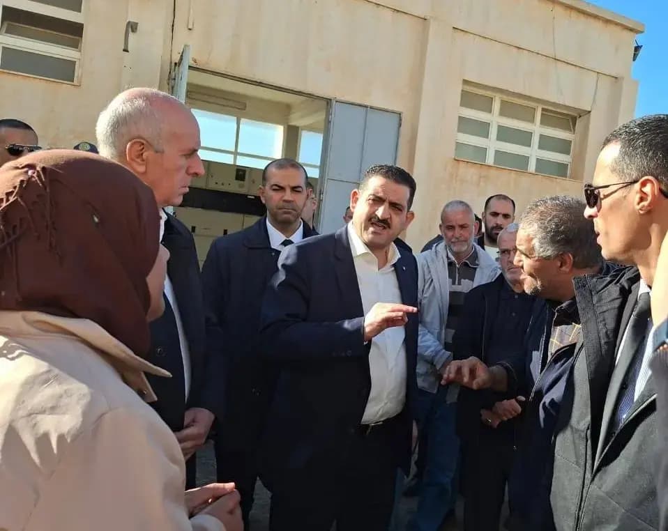 Министр гидравлики проконтролировал восстановление работы водоподъёмной станции в Тлемсене